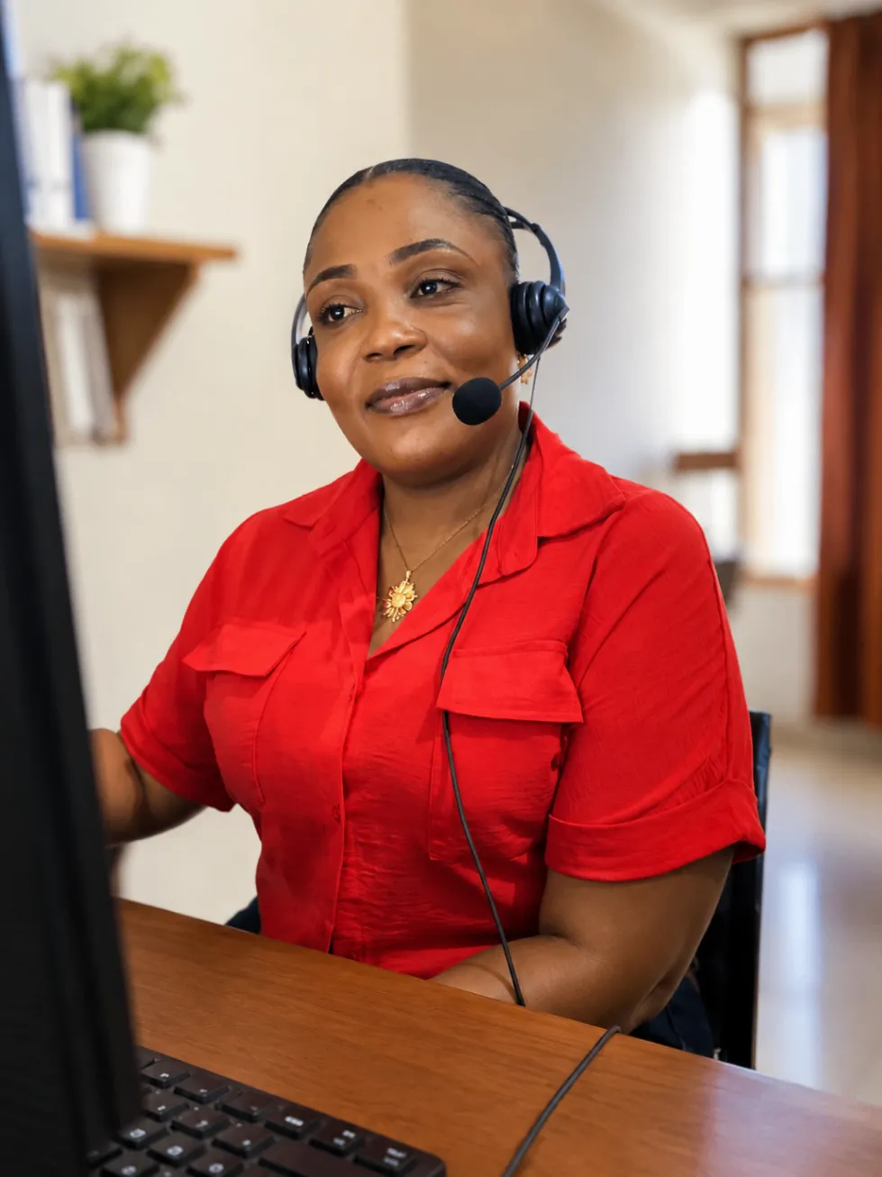 Buzz INCC multilingual support agent at work